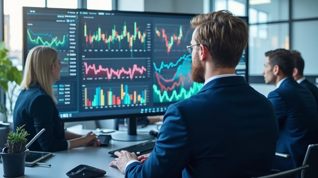 Stratégisk tillväxtplanering med digitala verktyg i modernt kontor