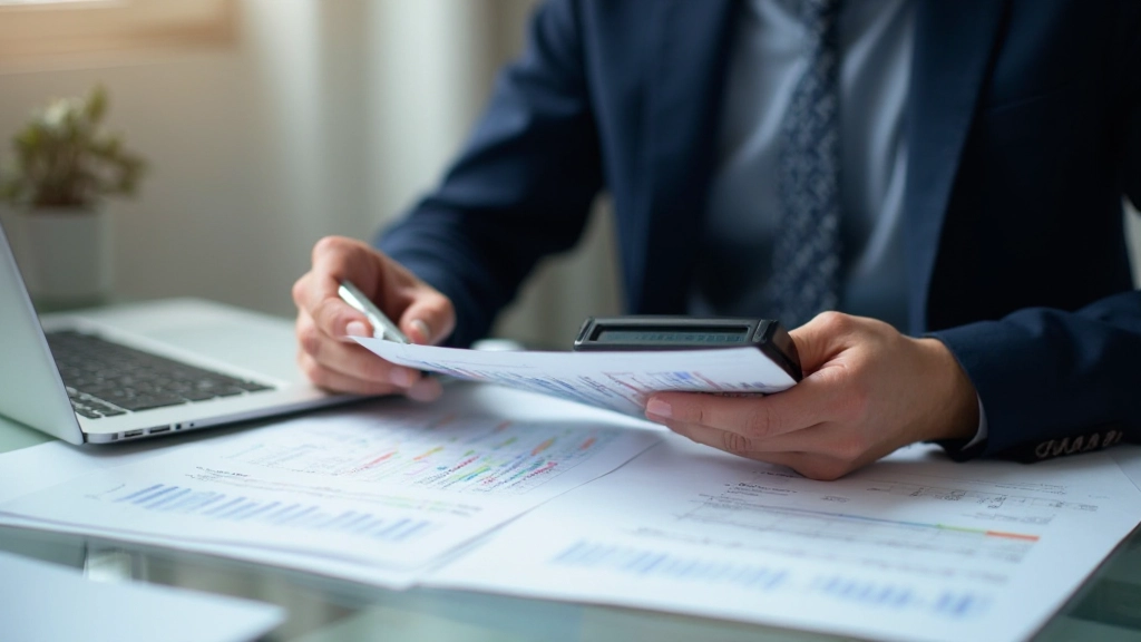 Finansiell planering med kalkylark och budgetanalys