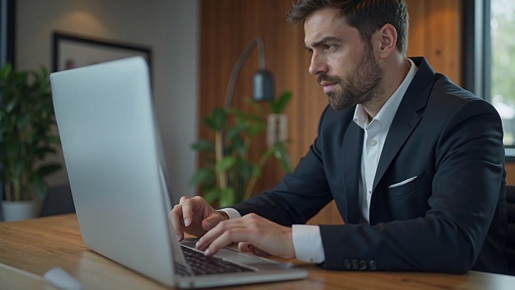 Professionella aff채rsr책dgivare som analyserar strategiska tillv채xtm채tv채rden i modernt kontor